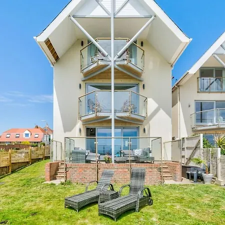 Cliff Top Heights-Beach Front House Near Hove Esterno foto